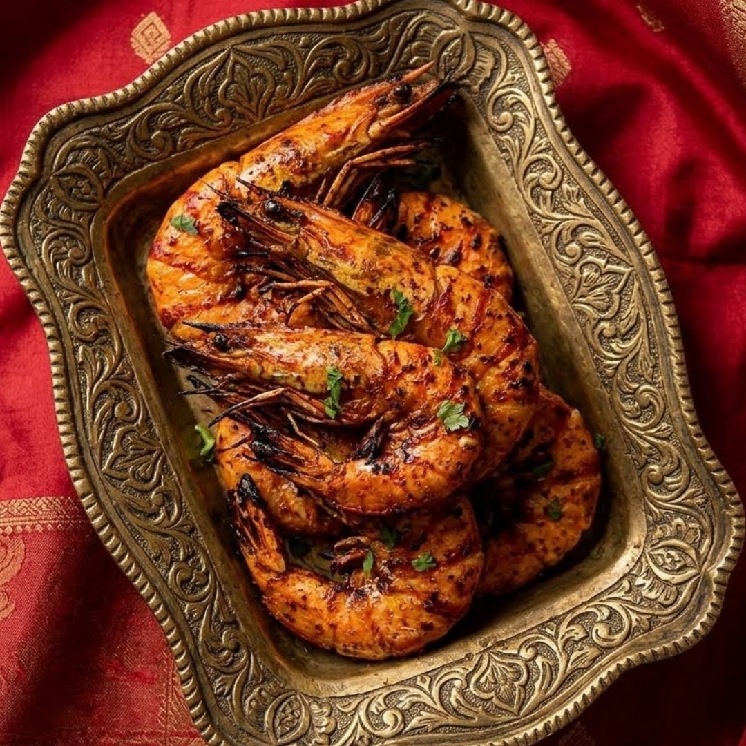 Riesengarnelen Tandoori