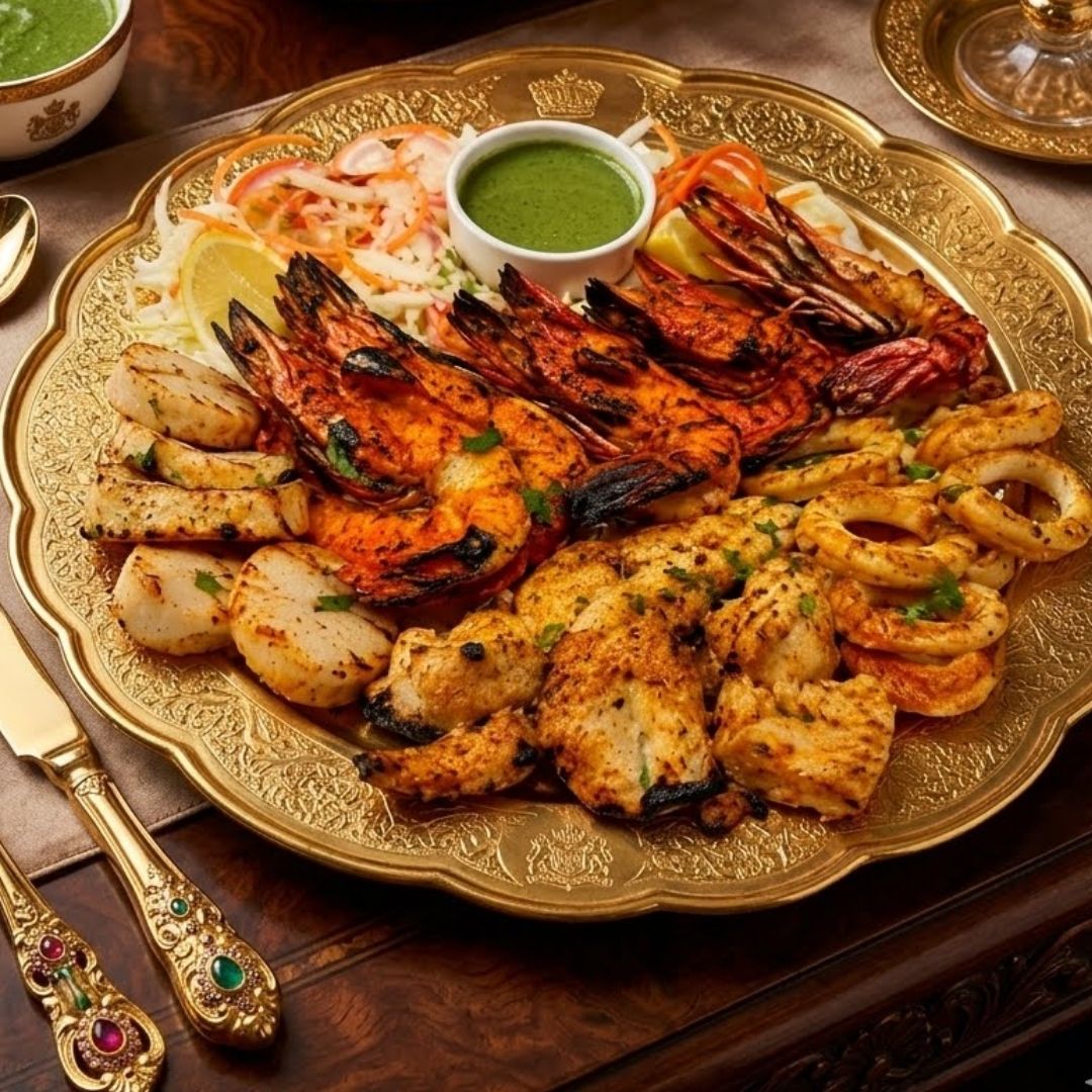 Tandoori Gulab Sea Food Mix
