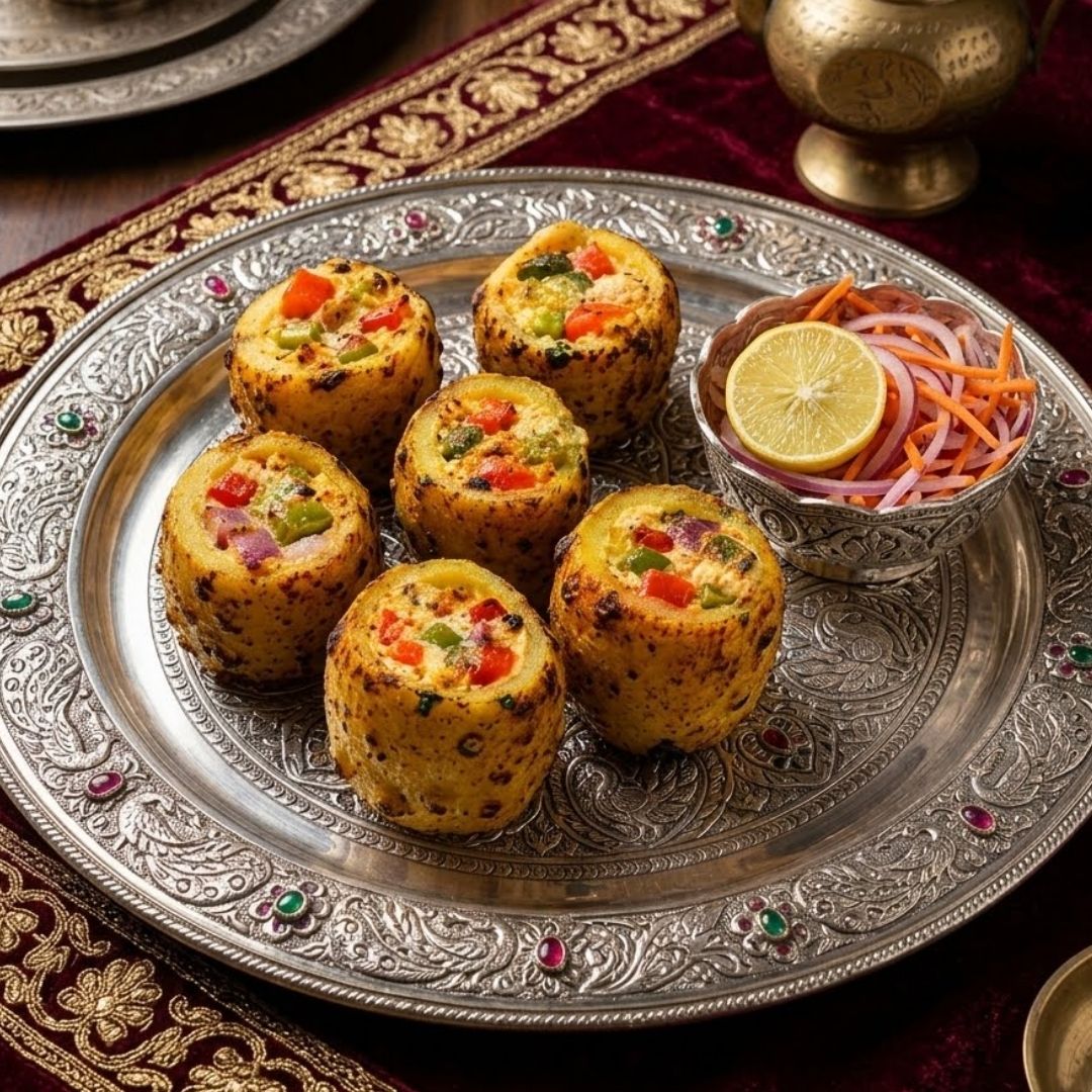 Gefüllte Tandoori Kartoffeln