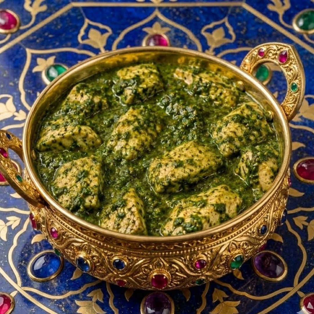 Hähnchen Palak